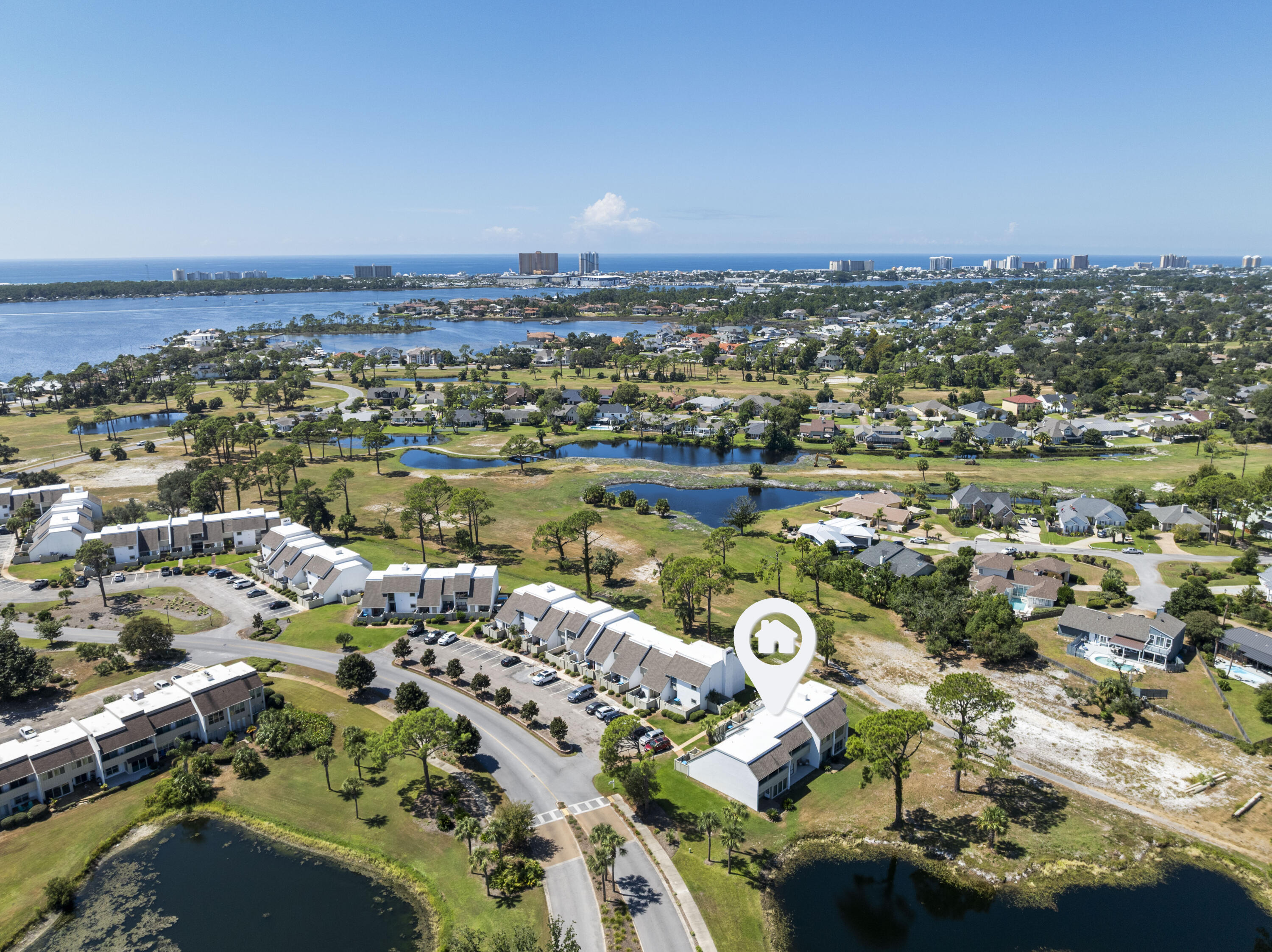 4300 Bay Point Road, Unit 402 Panama City Beach, FL 32408 - Photo 2 of 34 an aerial view of a city