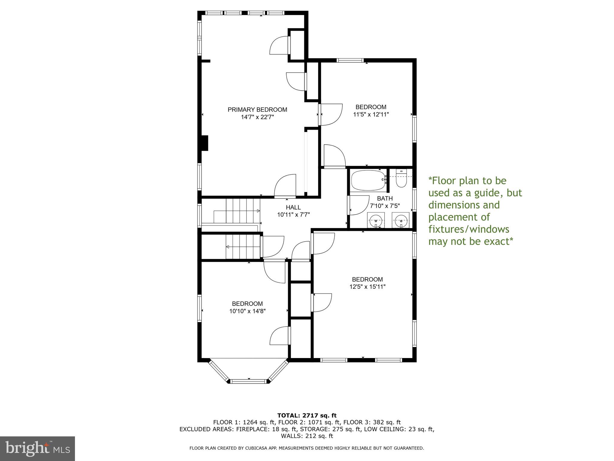 223 East 3rd Street Waynesboro, PA 17268 - Photo 40 of 42 a picture of a picture of a floor plan