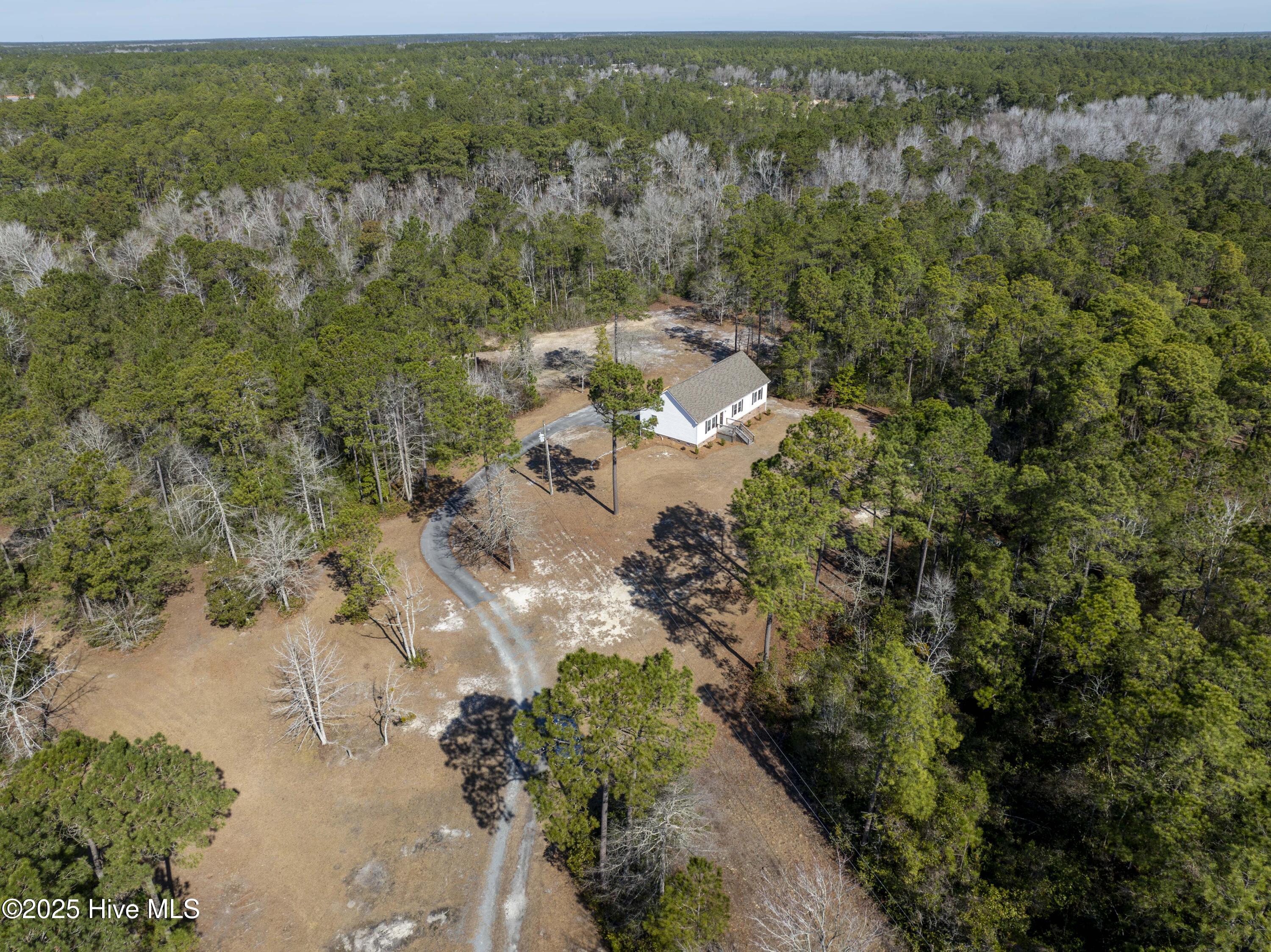 161 Stump Sound Church Road Holly Ridge, NC 28445 - Photo 55 of 57 161 Stump Sound Church Road - Aerial_Ext