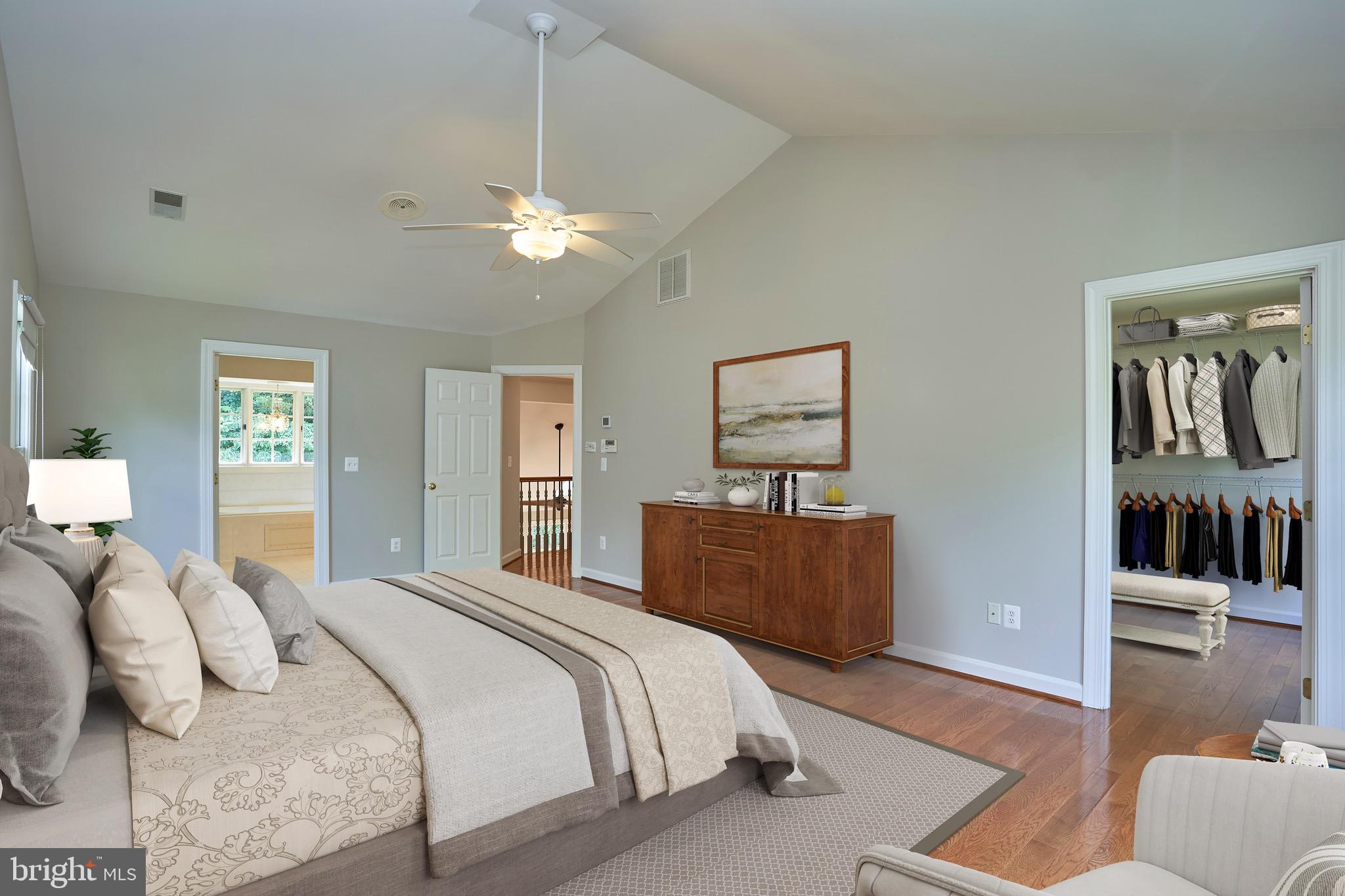 14241 Clubhouse Road Gainesville, VA 20155 - Photo 28 of 62 Virtually staged primary bedroom