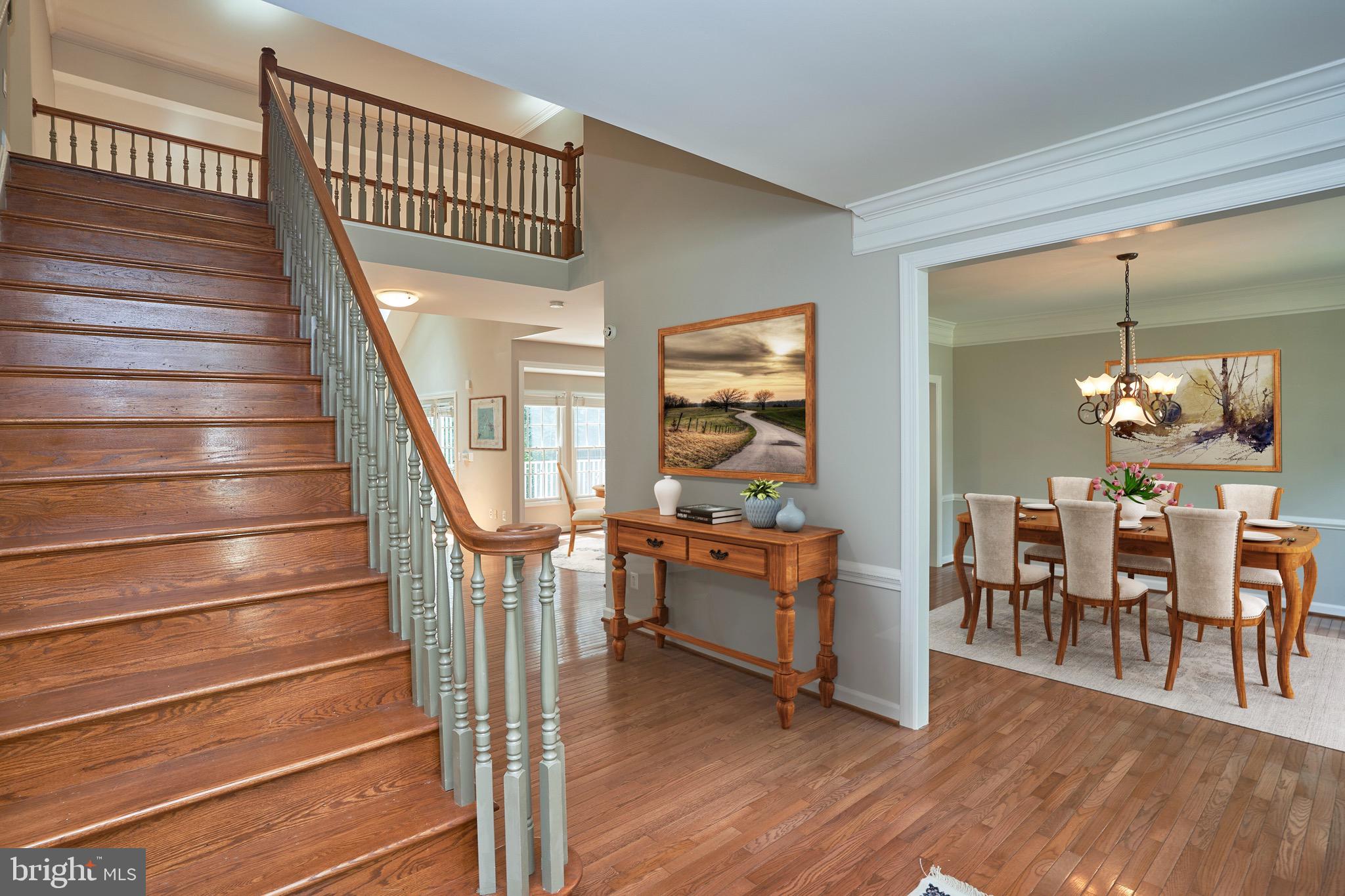 14241 Clubhouse Road Gainesville, VA 20155 - Photo 4 of 62 Virtually staged foyer