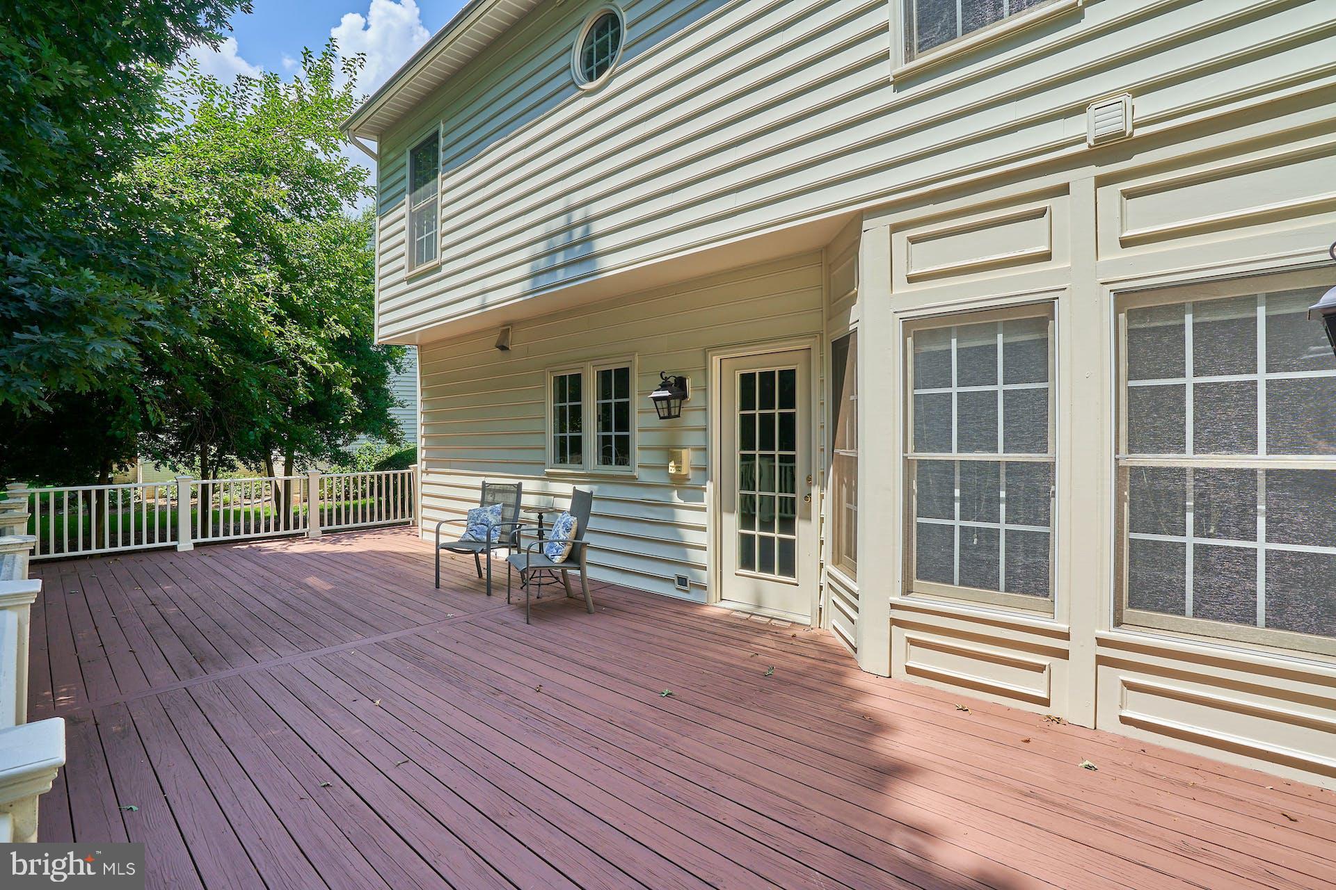 14241 Clubhouse Road Gainesville, VA 20155 - Photo 48 of 62 Large deck off kitchen and family room