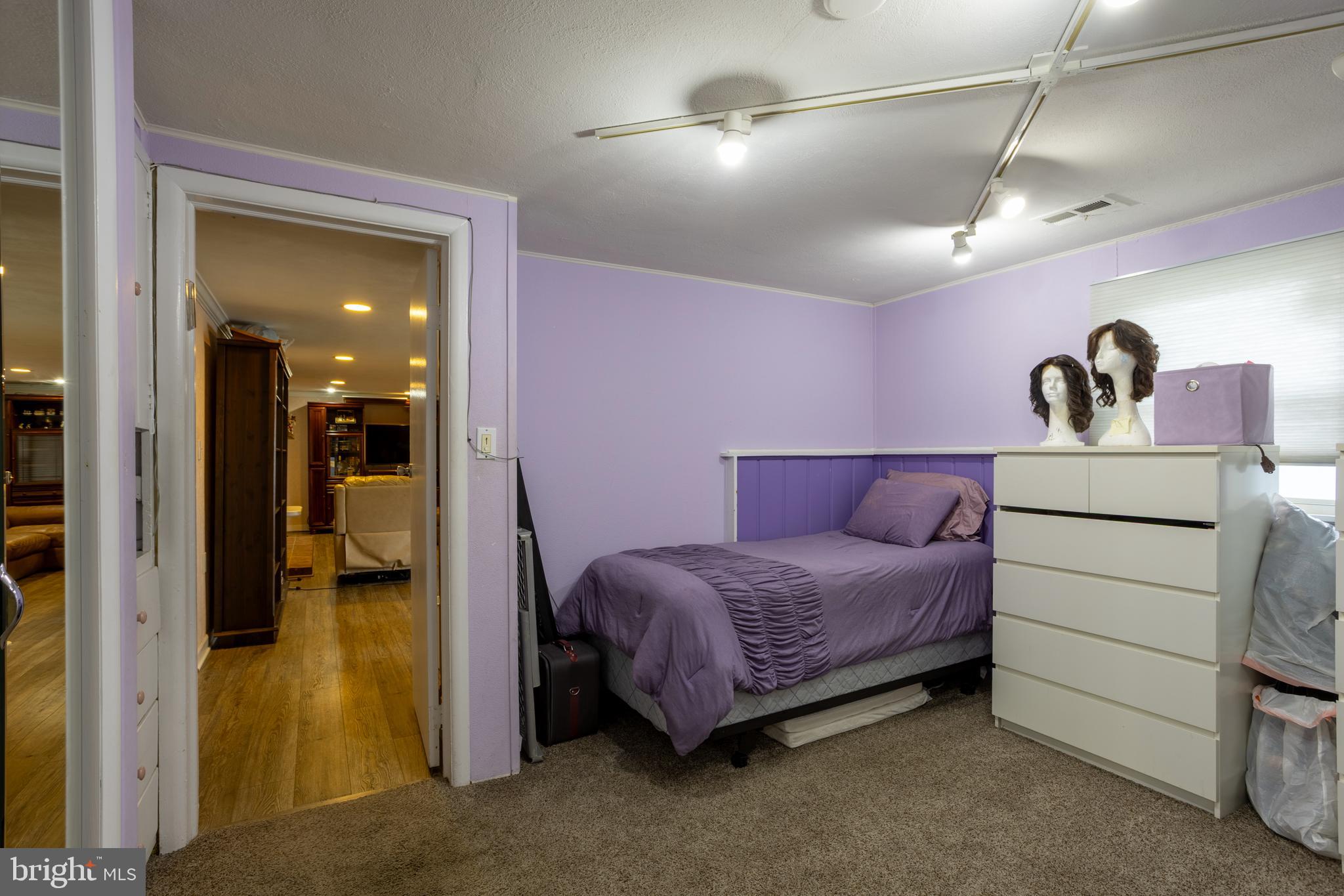 3215 Northbrook Road Baltimore, MD 21208 - Photo 34 of 50 a bedroom with a bed and a view of bathroom
