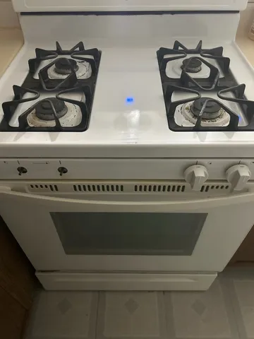 a close view of stove top oven
