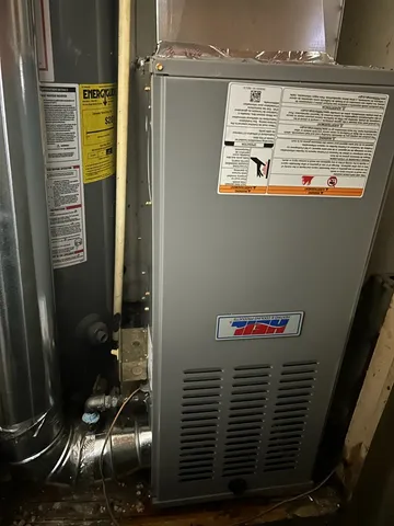 a close view of water heater