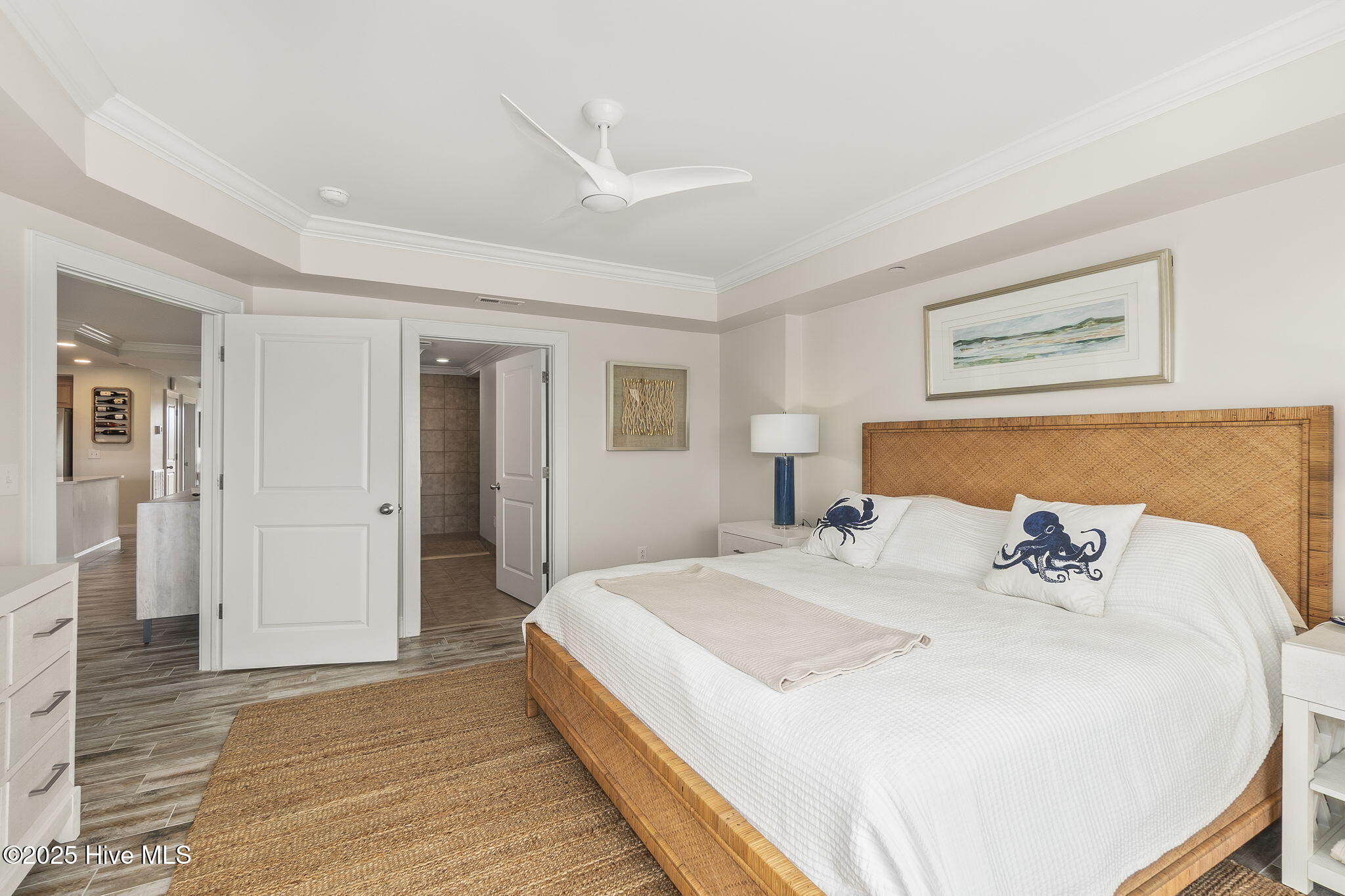 212 Old Causeway Road, Unit 107 & B13 SLIP Beaufort, NC 28516 - Photo 17 of 50 Primary suite with water views