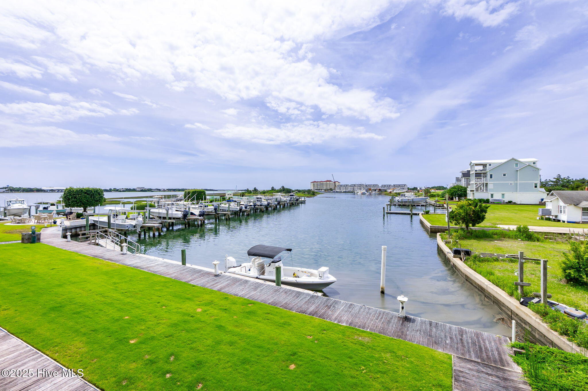 212 Old Causeway Road, Unit 107 & B13 SLIP Beaufort, NC 28516 - Photo 25 of 50 View from covered balcony
