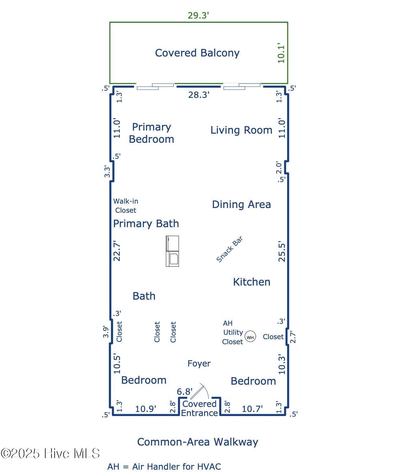 212 Old Causeway Road, Unit 107 & B13 SLIP Beaufort, NC 28516 - Photo 50 of 50 Sketch
