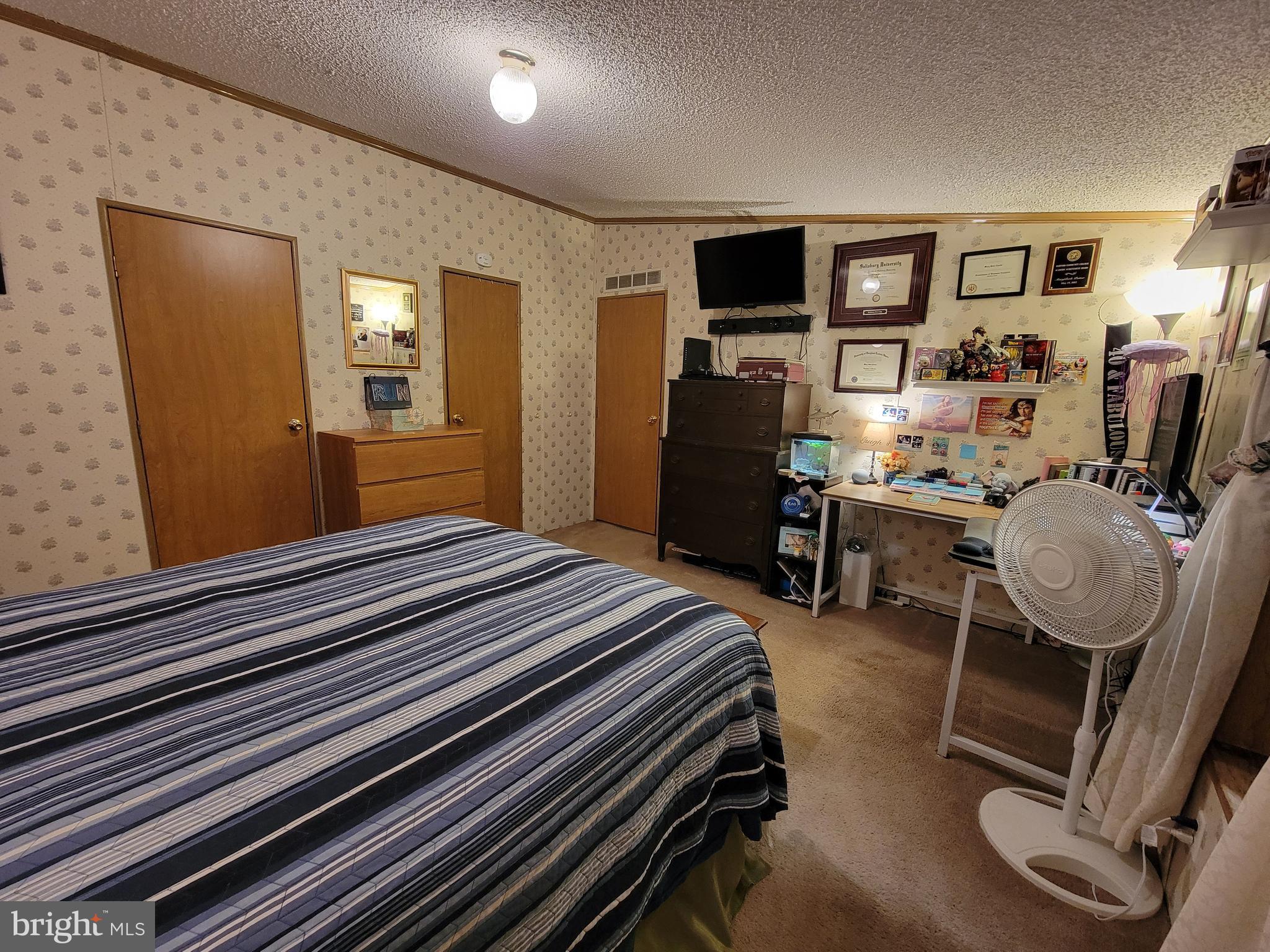 6527 Gravel Branch Road Hurlock, MD 21643 - Photo 54 of 58 Primary with bath and walk in closet doors on left