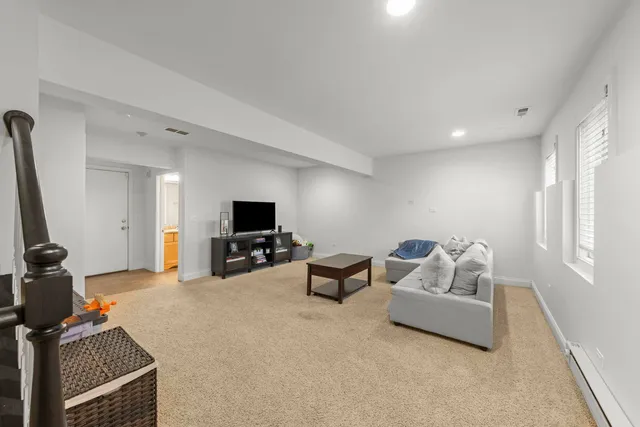 a view of balcony with couch