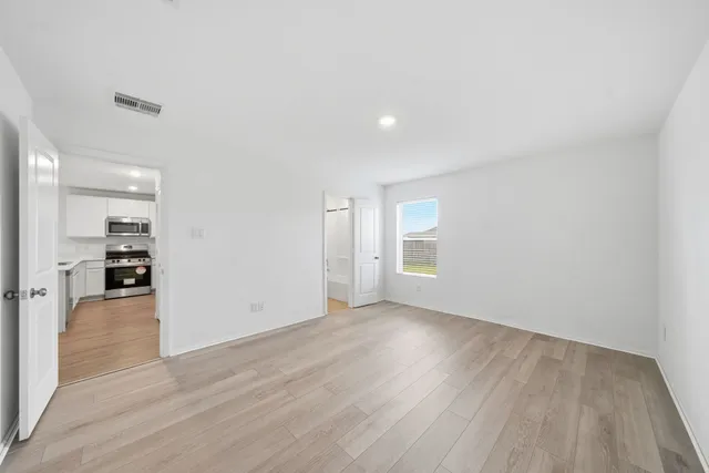 wooden floor in an empty room