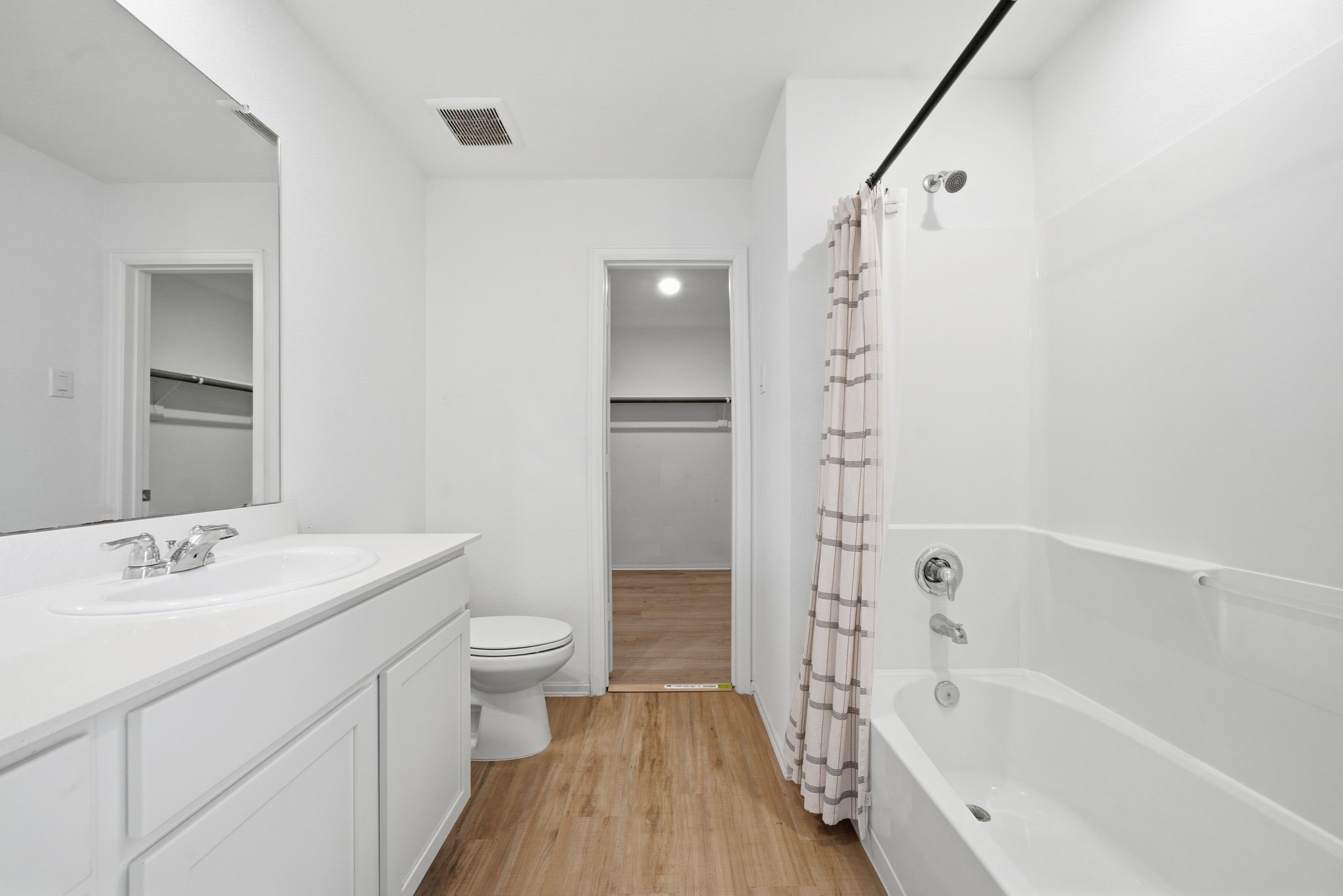 7335 Greenbriar Cyn Lane Katy, TX 77493 - Photo 9 of 10 a bathroom with a sink a toilet and shower