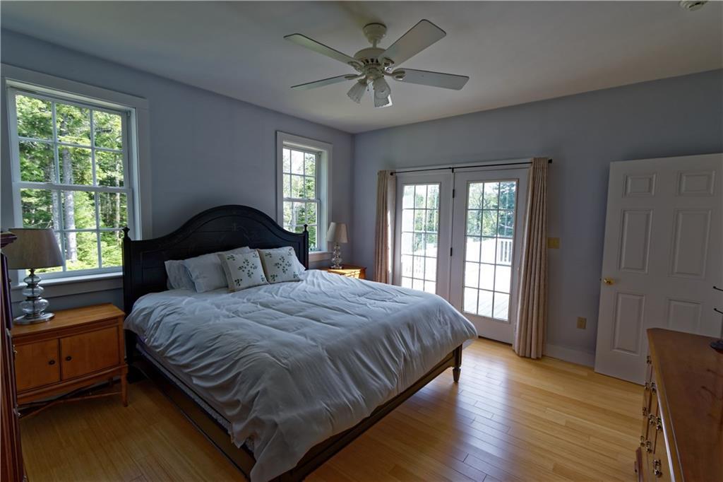 487 Yoho Head Road Machiasport, ME 04655 - Photo 12 of 33 Master bedroom with deck