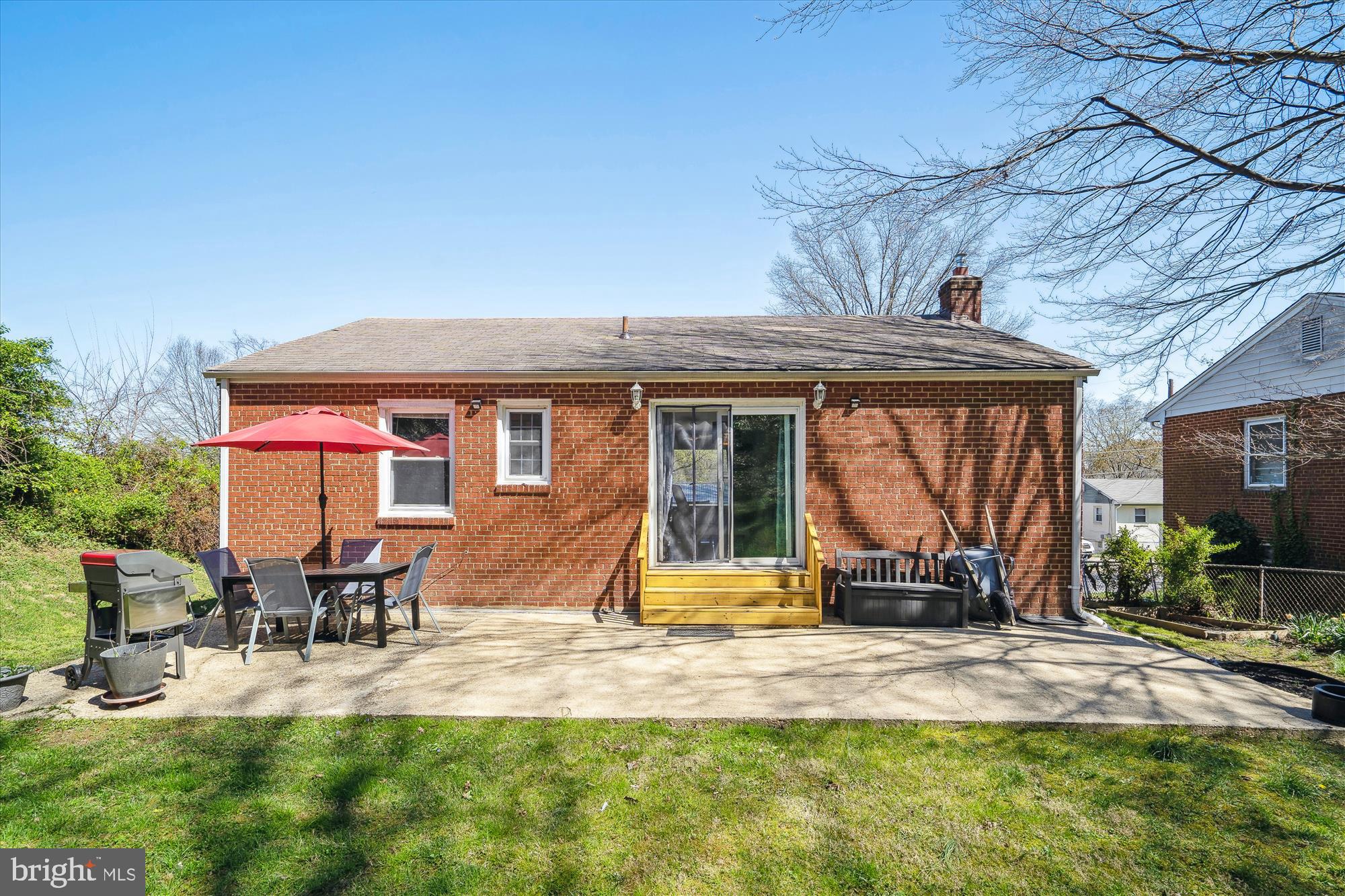 6603 Stanton Road Hyattsville, MD 20784 - Photo 26 of 33 Large patio for summer bbq's