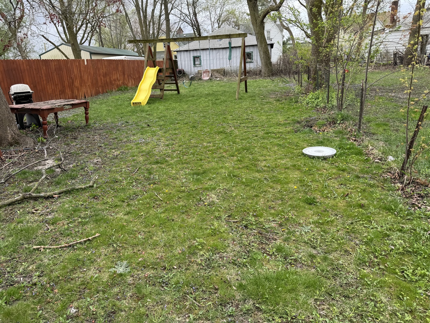 1112 Market Street DeKalb, IL 60115 - Photo 18 of 18 a view of a backyard with a garden