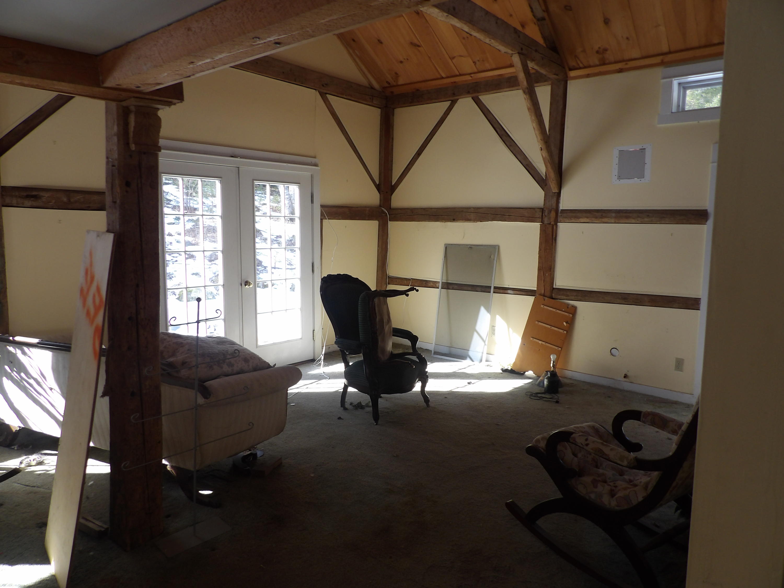 647 Herrick Road Sargentville, ME 04673 - Photo 11 of 42 Altenhofen barn first floor