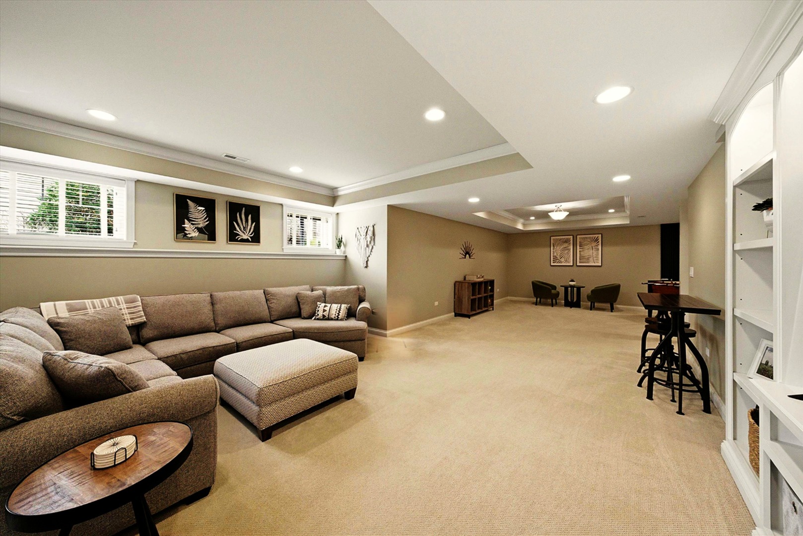 2061 Windham Circle Wheaton, IL 60187 - Photo 18 of 35 a living room with furniture and a flat screen tv