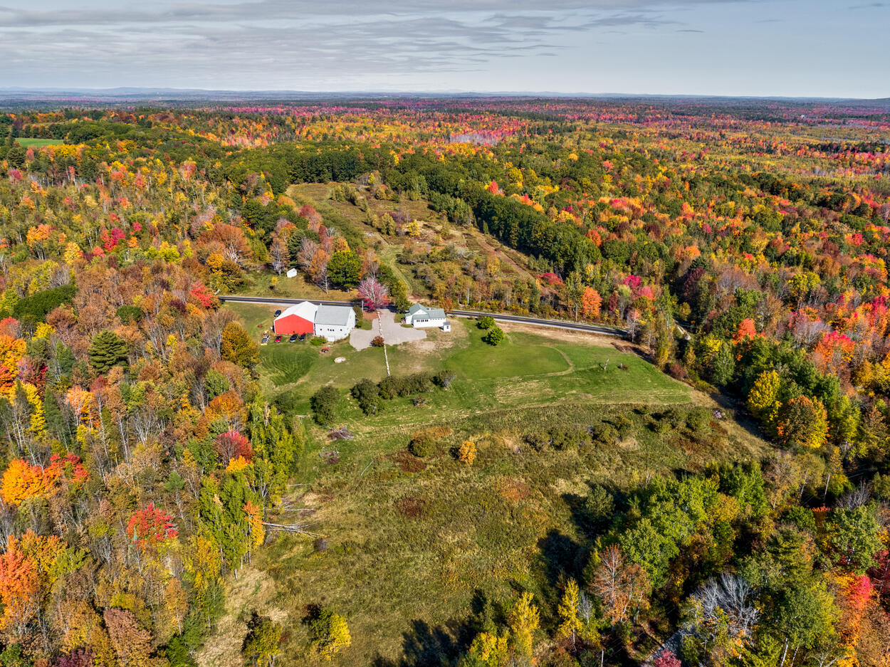 689 Troy Road Burnham, ME 04922 - Photo 17 of 72 aerial from fall 2018