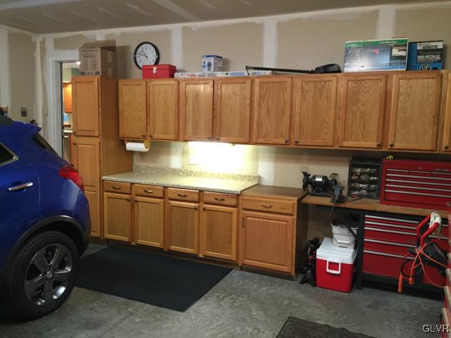 1022 Winter Mountain Road Andreas, PA 18211 - Photo 24 of 25 Garage cabinets and workspace