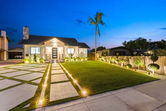 a bedroom with a bed and a closet