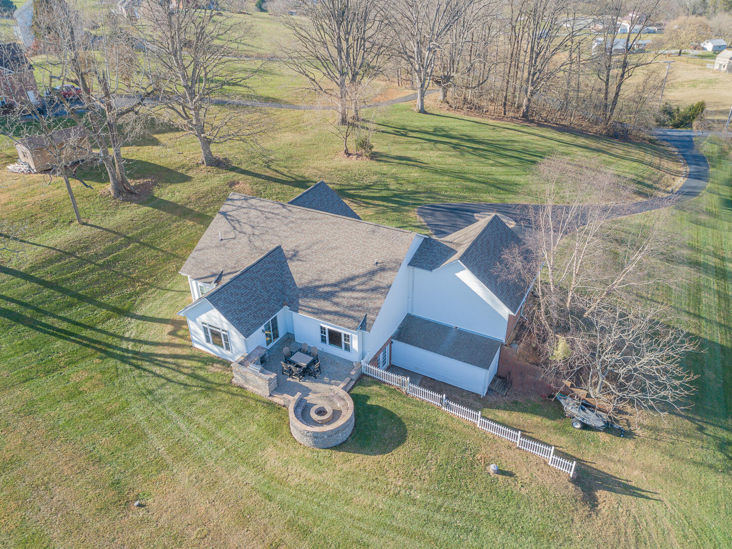 Sits on 1.7 acres