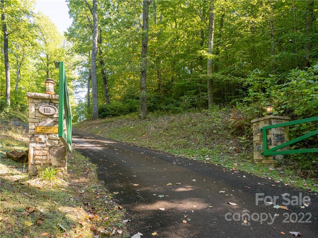 116 Stone Brook Trail Black Mountain, NC 28711 - Photo 35 of 48 a backyard of a house with lots of green space