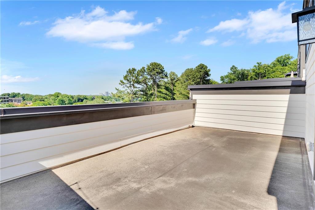 545 Whitlox Road Northwest Atlanta, GA 30309 - Photo 35 of 65 a view of a terrace view