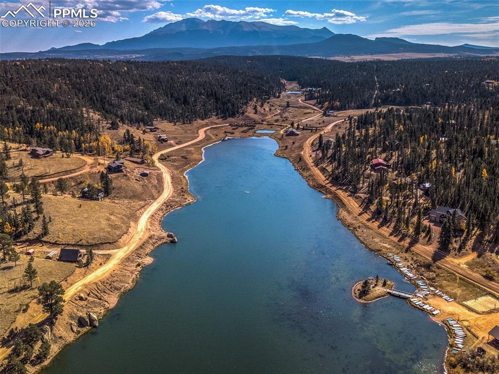 170 Ridge Road Divide, CO 80814 - Photo 41 of 50 a view of a terrace with lake view