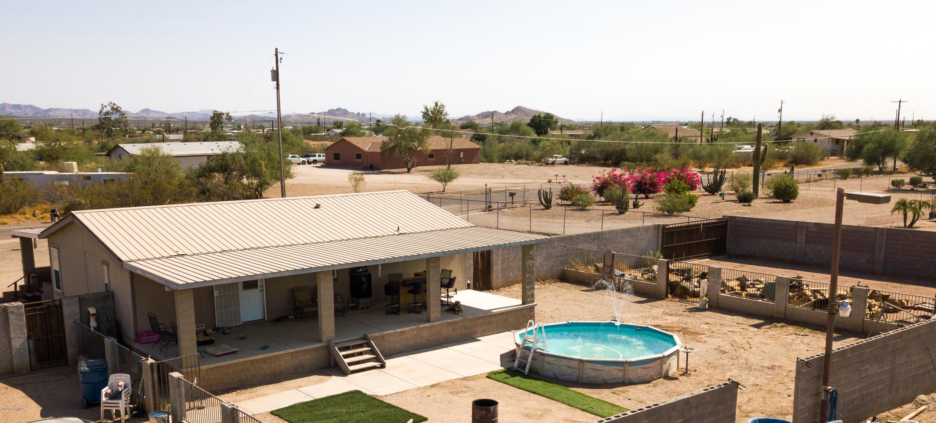 208 North Wickiup Road Apache Junction, AZ 85119 - Photo 2 of 34 Aerial of Backyard