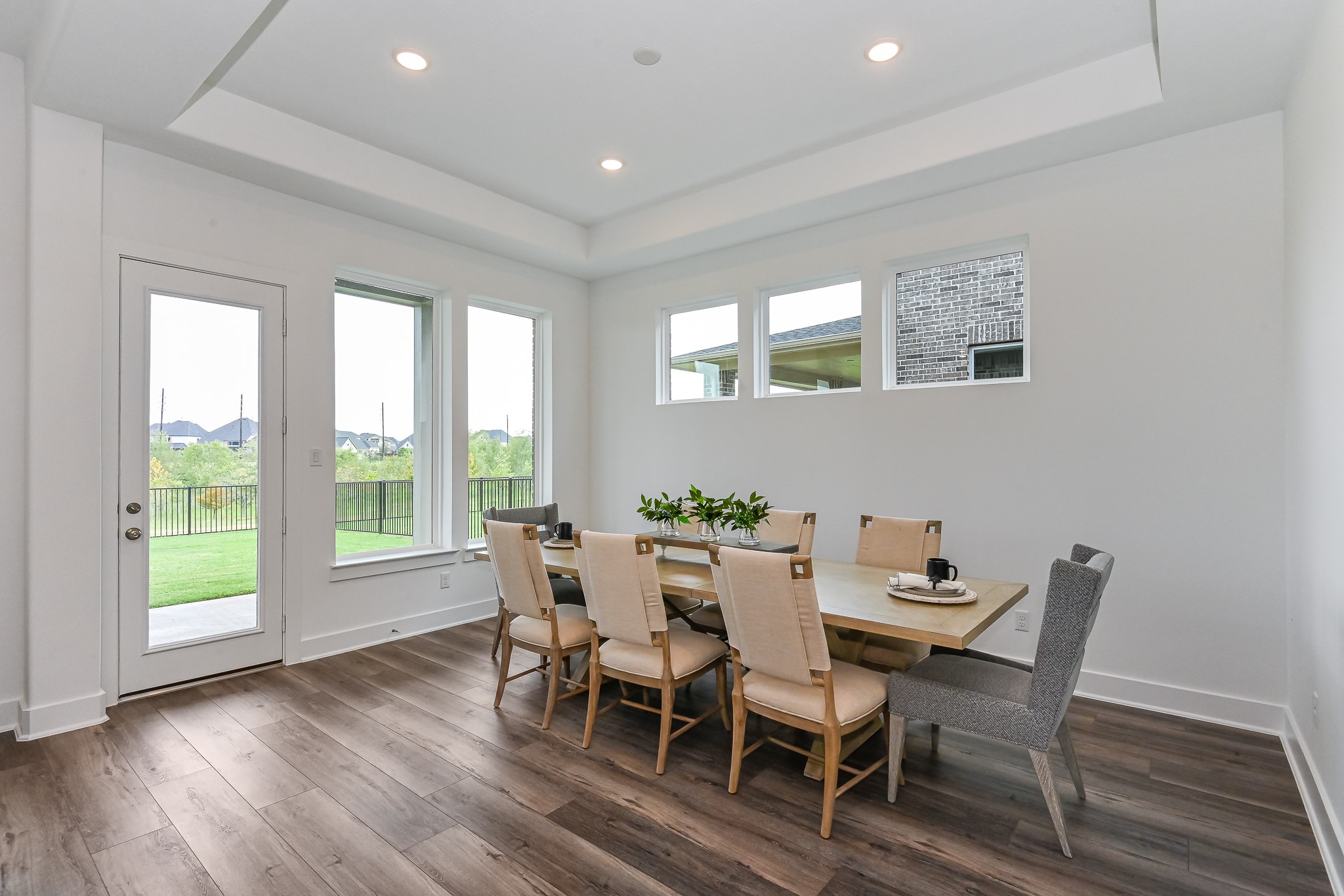 4847 Morning Spgs Drive Spring, TX 77386 - Photo 7 of 21 a view of a dining room with furniture and wooden floor
