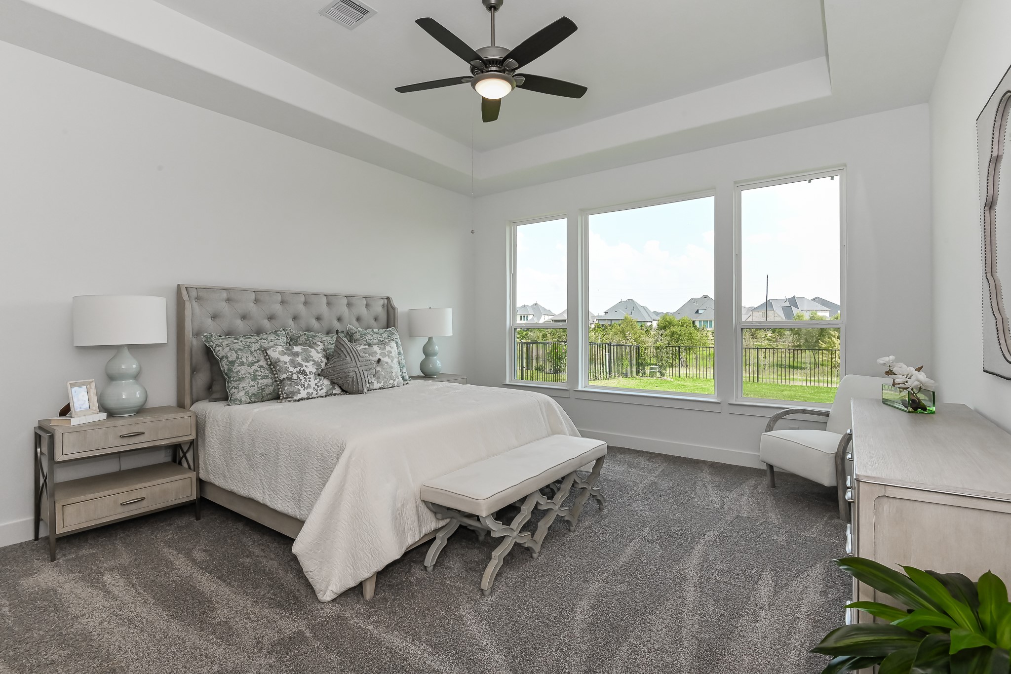 4847 Morning Spgs Drive Spring, TX 77386 - Photo 8 of 21 a bedroom with a bed and a large window