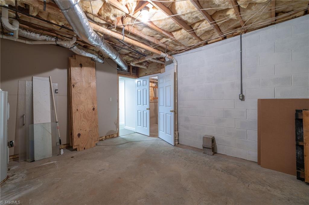 1301 Boyd Road Reidsville, NC 27320 - Photo 29 of 40 Basement Storage/Workshop