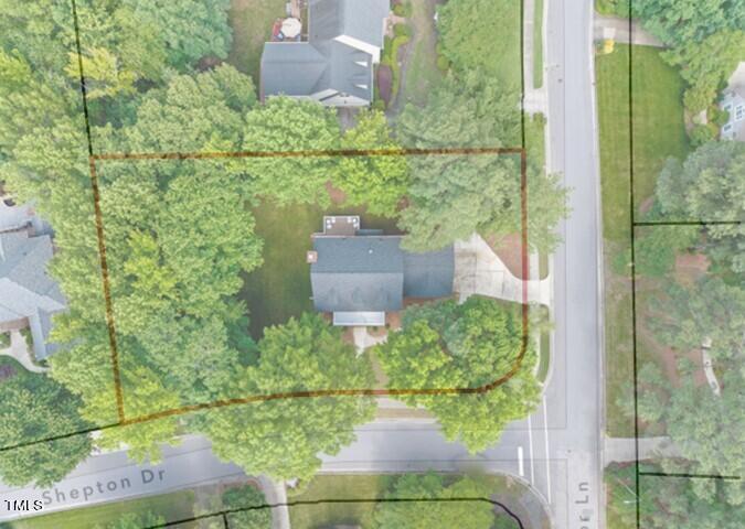 100 Shepton Drive Cary, NC 27519 - Photo 36 of 43 a view of a garden