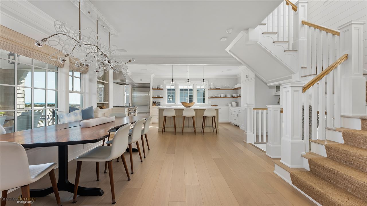 74 38th Street Avalon, NJ 08202 - Photo 20 of 39 a view of a dining room with furniture and wooden floor