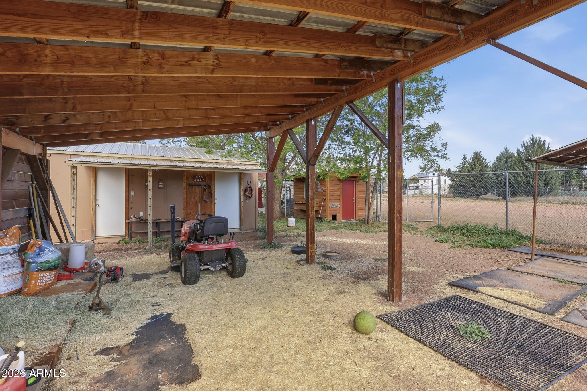 191 Cornerstone Way Payson, AZ 85541 - Photo 30 of 37 a view of a porch with furniture and a yard
