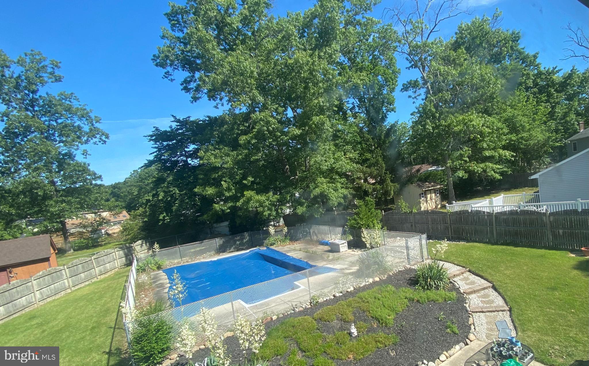 317 Balsam Road Williamstown, NJ 08094 - Photo 9 of 29 Vinyl pool with new cover