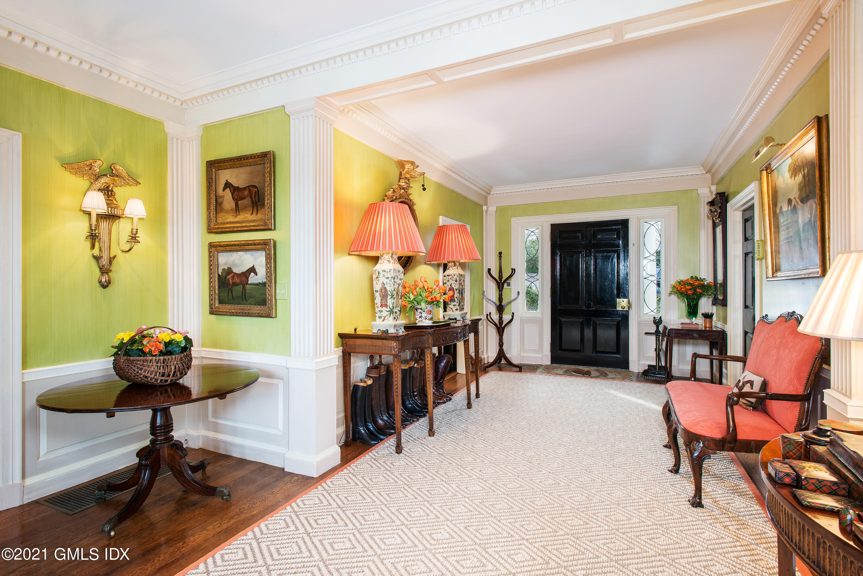 591 Riversville Road Greenwich, CT 06831 - Photo 7 of 79 a view of a livingroom with furniture and a livingroom