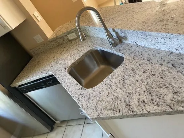 a view of a sink