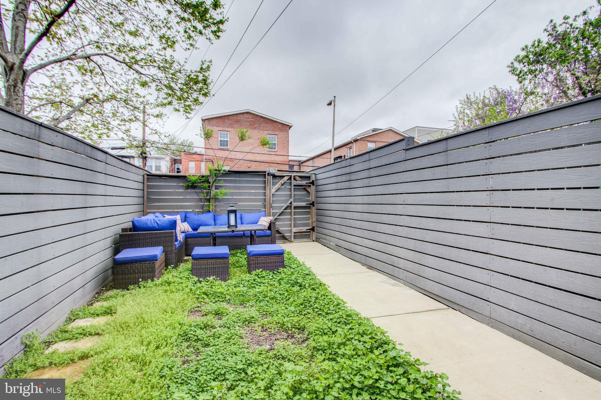 747 Morton Street Northwest, Unit 1 Washington, DC 20010 - Photo 32 of 36 Perfect outdoor area to enjoy this summer!