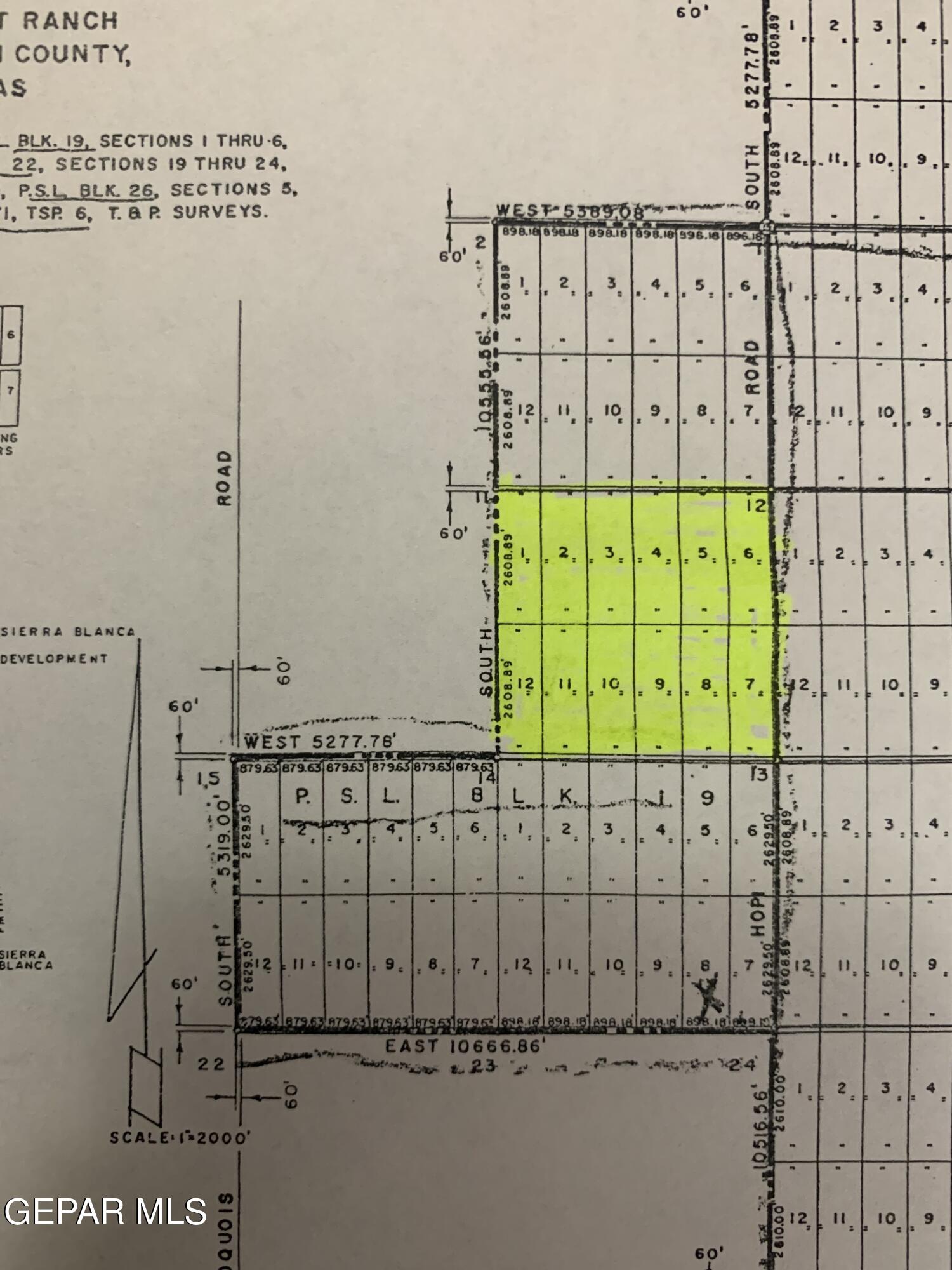 19 Sec 12 Psl Gunsight Ranch Fort Hancock, TX 79839 - Photo 2 of 6 a bathroom with a shower