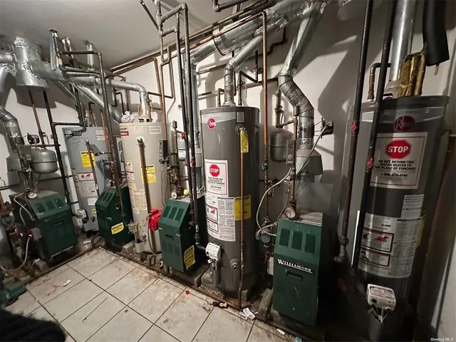 a view of storage and utility room