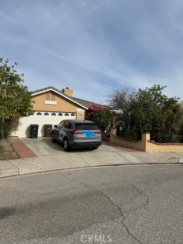 a car parked on the side of the road