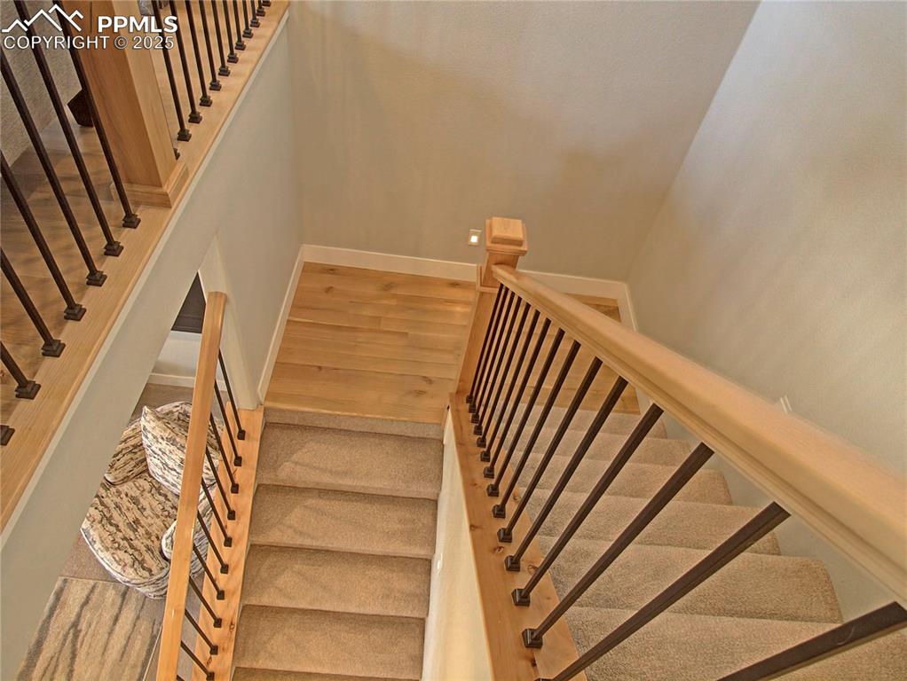 18864 Smokey Pine Road Peyton, CO 80831 - Photo 25 of 42 Staircase to Basement
