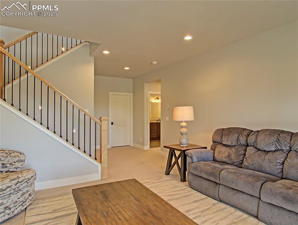 18864 Smokey Pine Road Peyton, CO 80831 - Photo 28 of 42 Walk-out Family Room in Basement