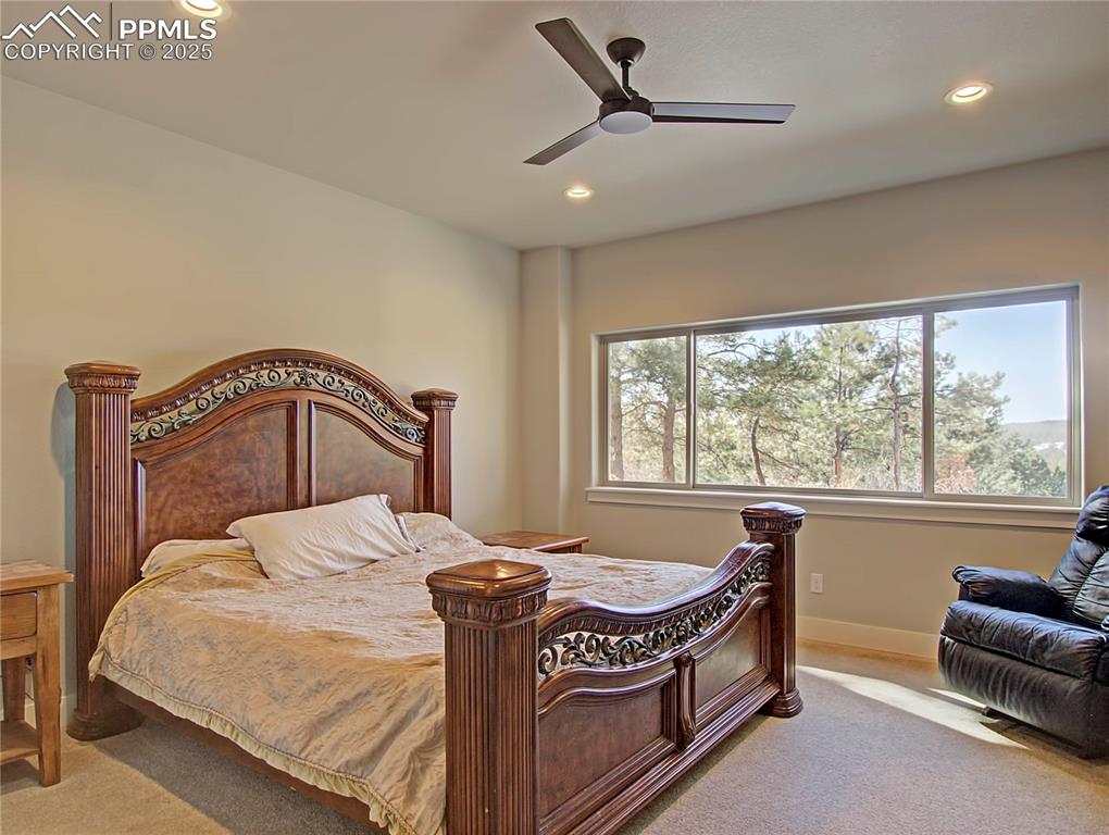 18864 Smokey Pine Road Peyton, CO 80831 - Photo 31 of 42 Large Basement Bedroom