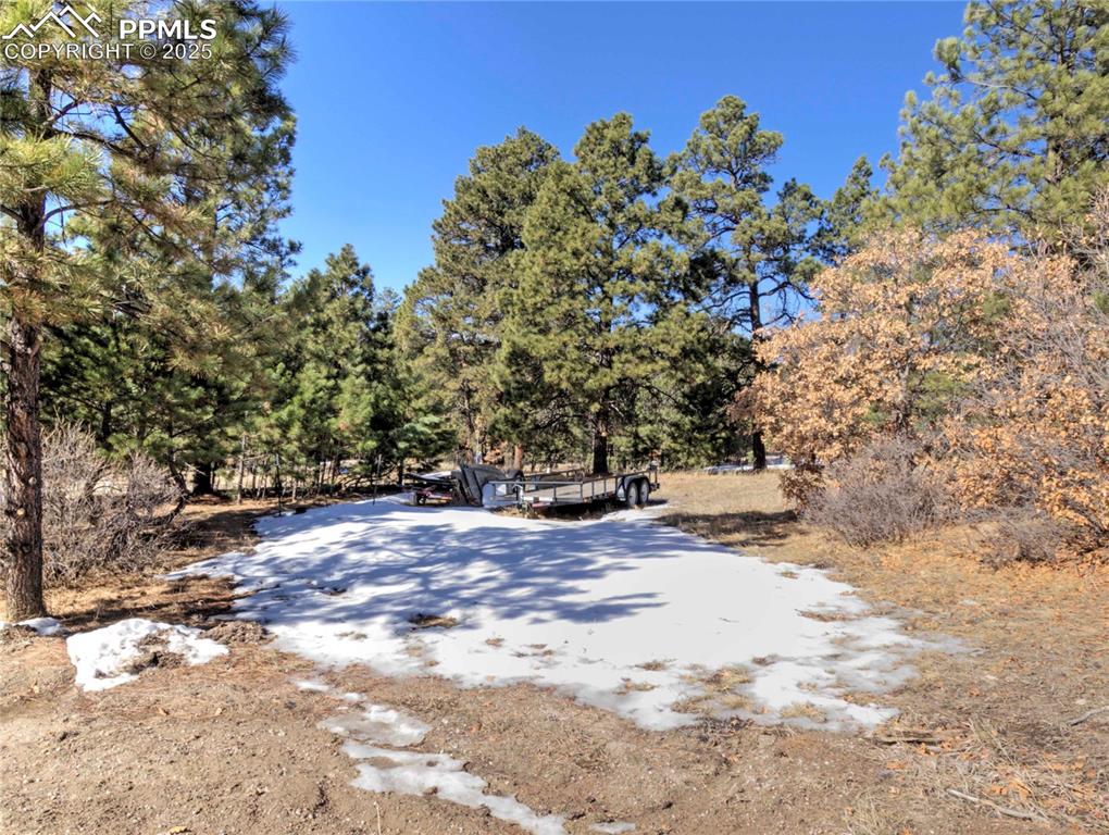 18864 Smokey Pine Road Peyton, CO 80831 - Photo 42 of 42 Flat areas along drive for RV/Trailer Parking or future barn or Workshop