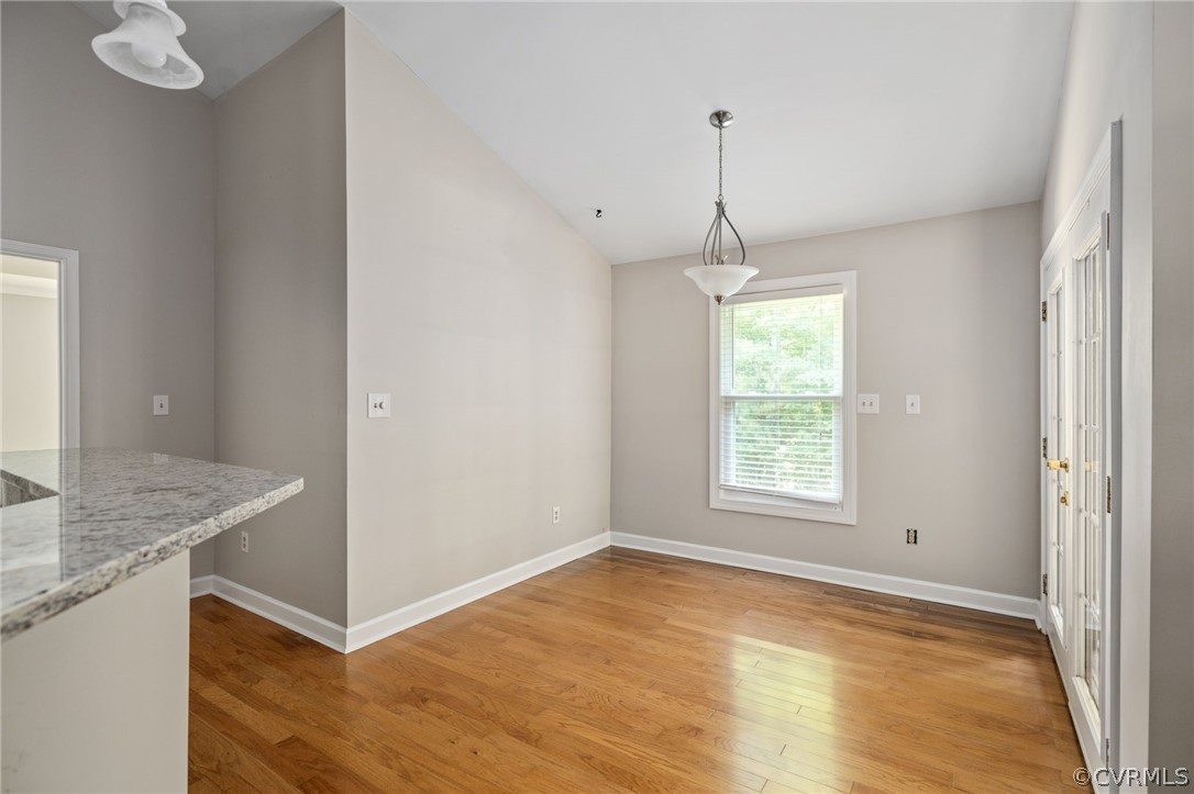 1305 Eastham Road Bumpass, VA 23024 - Photo 14 of 49 Unfurnished room with wood-type flooring and vault