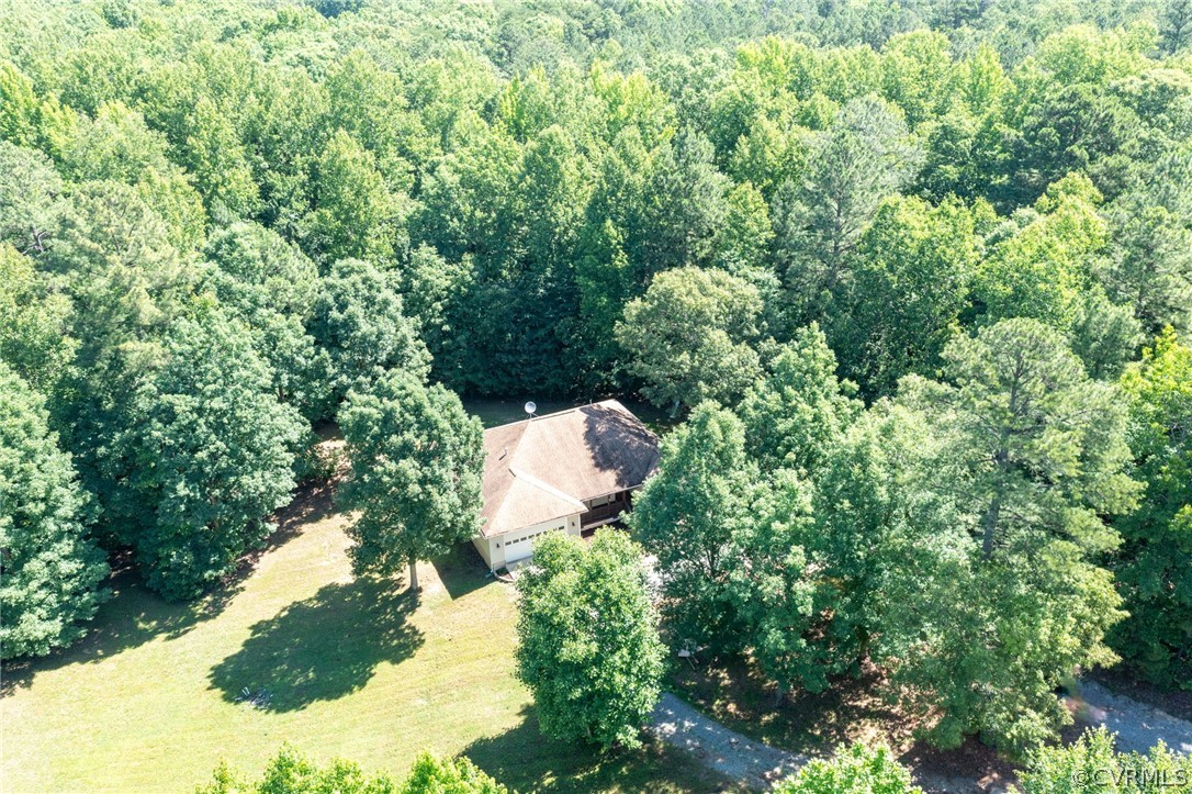 1305 Eastham Road Bumpass, VA 23024 - Photo 42 of 49 View of drone / aerial view