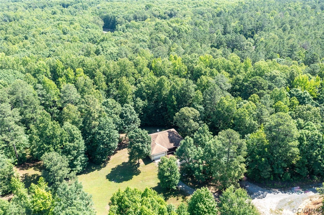 1305 Eastham Road Bumpass, VA 23024 - Photo 43 of 49 View of birds eye view of property