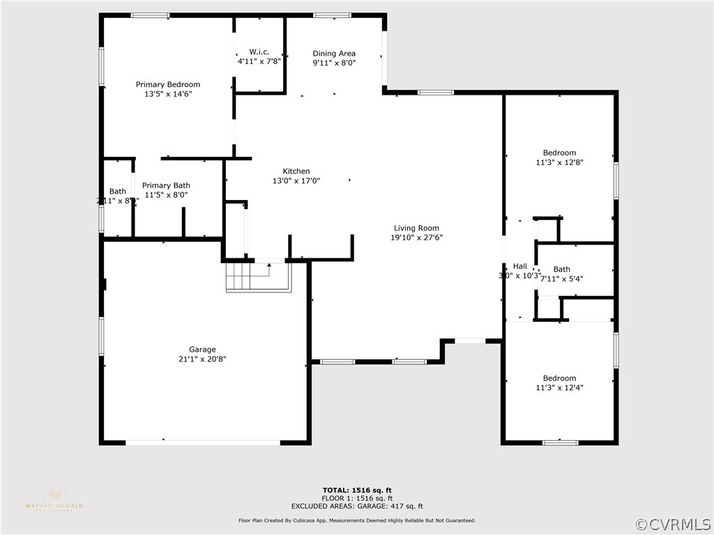 1305 Eastham Road Bumpass, VA 23024 - Photo 47 of 49 Plan